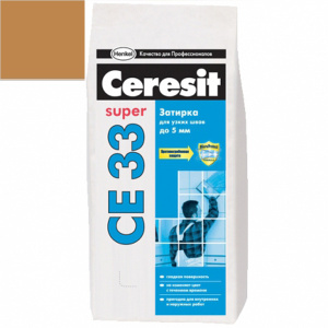 Затирка Ceresit CE 33 Сиена 2 кг