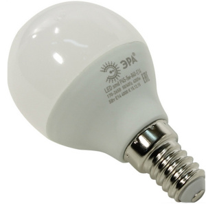 Лампа LED smd ЭРА P45-6w-840-E14 ECO